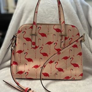 Kate Spade Flamingo Handbag